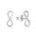 MOISS stříbrné náušnice NEKONEČNO