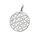 Zlatý 585/1000 přívěsek z bílého zlata 30064