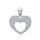 MOISS stříbrný přívěsek SRDCE