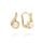 MOISS náušnice ze žlutého zlata