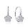 MOISS stříbrné náušnice KVĚTINA
