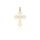 MOISS přívěsek ze žlutého zlata KŘÍŽEK