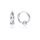 MOISS stříbrné náušnice