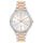 MINET Stříbrno-růžové dámské hodinky AVENUE MWL5306