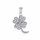 MOISS stříbrný přívěsek ČTYŘLÍSTEK