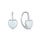 MOISS stříbrné náušnice OPÁL