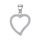 MOISS stříbrný přívěsek SRDCE