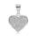 MOISS stříbrný přívěsek SRDCE