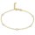 MINET Elegantní zlatý náramek kulička Au 585/1000 0,80g