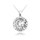 MINET Stříbrný náhrdelník Zodiac zvěrokruh LEV