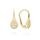 MOISS náušnice ze žlutého zlata