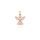MOISS přívěsek z růžového zlata ANDĚL BICOLOR