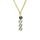 Victoria Cruz A4104-18DG - stříbrný náhrdelník - zlacený