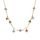 Stříbrný zlacený náhrdelník Victoria Cruz A3067-MDG