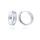 MOISS náušnice z bílého zlata