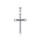 MOISS stříbrný přívěsek KŘÍŽ