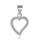 MOISS stříbrný přívěsek SRDCE