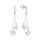 MOISS stříbrné náušnice
