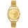 Zlaté dámské hodinky MINET ICON ALL GOLD MESH MWL5014