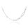 MINET Stříbrný náhrdelník s přírodními perlami