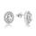 MOISS stříbrné náušnice