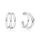 MOISS stříbrné náušnice