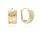 MOISS náušnice ze žlutého zlata