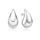 MOISS stříbrné náušnice