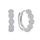 MOISS stříbrné náušnice