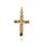 MOISS přívěsek ze žlutého zlata KŘÍŽEK