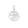 Stříbrný přívěs zvěrokruh Střelec - kytička