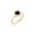 MOISS prsten ze žlutého zlata ONYX