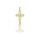 MOISS přívěsek ze žlutého zlata KŘÍŽEK