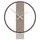 Hodiny CalleaDesign 11-011-85 Pendulum Kurt 54 cm černý ořech