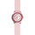CLOCKODILE Růžové dívčí dětské hodinky se srdíčky a světle růžovým silikonovým řemínkem