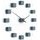 Designové nástěnné nalepovací hodiny Future Time FT3000GY Cubic grey
