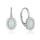 MOISS stříbrné náušnice OPÁL