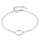 MINET Stříbrný 925/1000 náramek se srdíčkem - matka JMAS0316SB16