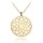 MINET Zlatý náhrdelník květ života Au 585/1000 1,45g
