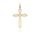 MOISS přívěsek ze žlutého zlata KŘÍŽ