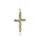 MOISS přívěsek ze žlutého zlata KŘÍŽ
