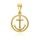 MOISS přívěsek ze žlutého zlata KOTVA