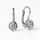 Stříbrné náušnice se zirkonem