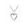 MOISS stříbrný přívěsek SRDCE