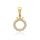 MOISS přívěsek ze žlutého zlata KORUNKA
