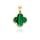 MOISS přívěsek ze žlutého zlata MALACHIT