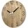Flexistyle z228 - nástěnné hodiny z přírodního dubu s průměrem 30 cm