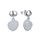 MOISS stříbrné náušnice