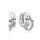 MOISS stříbrné náušnice