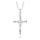 MINET Stříbrný náhrdelník JEŽÍŠ NA KŘÍŽI